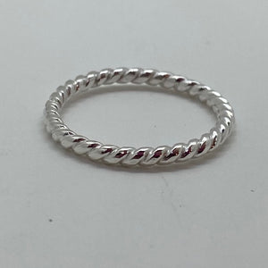 Twisted Stacking Ring