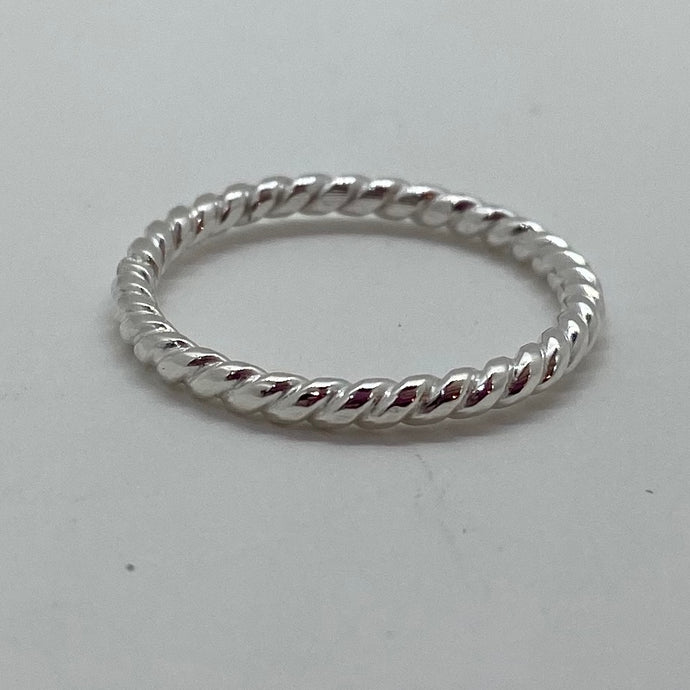 Twisted Stacking Ring