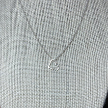 Load image into Gallery viewer, Dainty Floating Heart Necklace

