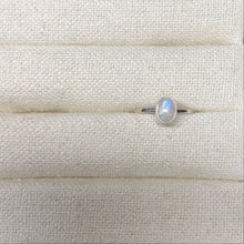 Load image into Gallery viewer, Moonstone Stacking Ring Oval
