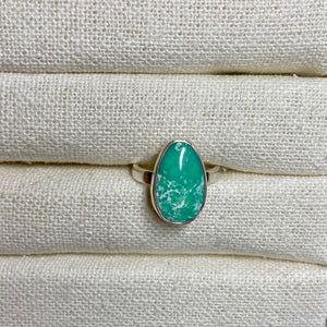 Sterling Ring with Variscite Stone