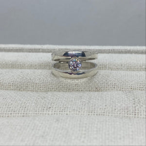 Silver Dual Band Ring