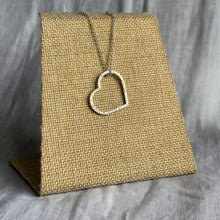 Load image into Gallery viewer, Hammered Heart Pendant
